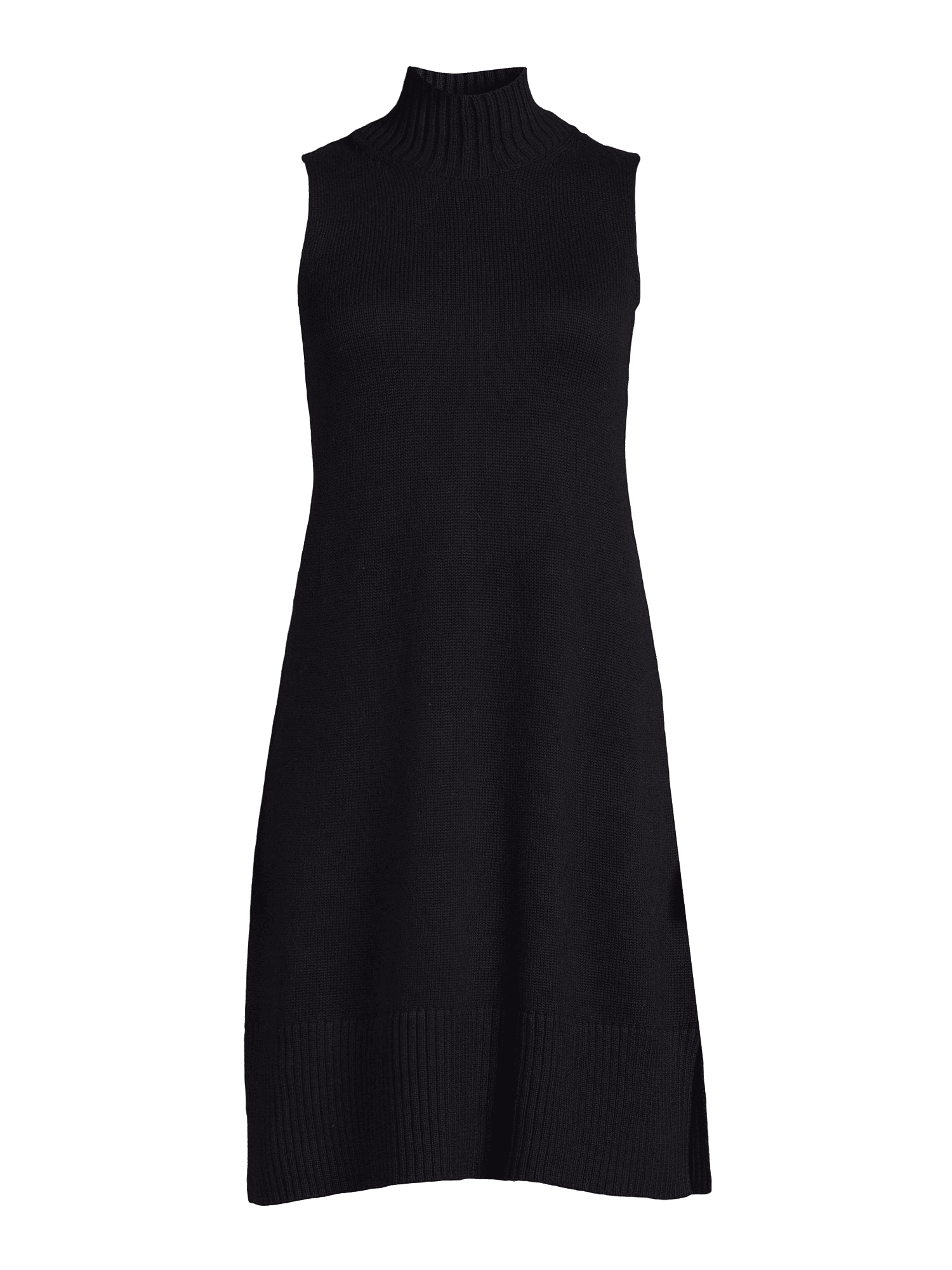 sleeveless sweater dress