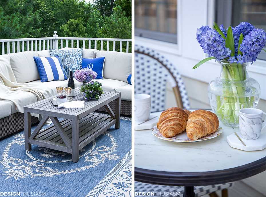 small patio becoming an outdoor room