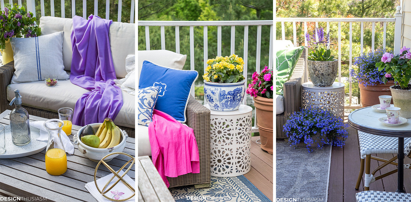 small patio color ideas