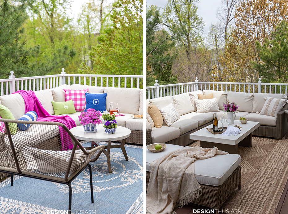 small patio coffee table options