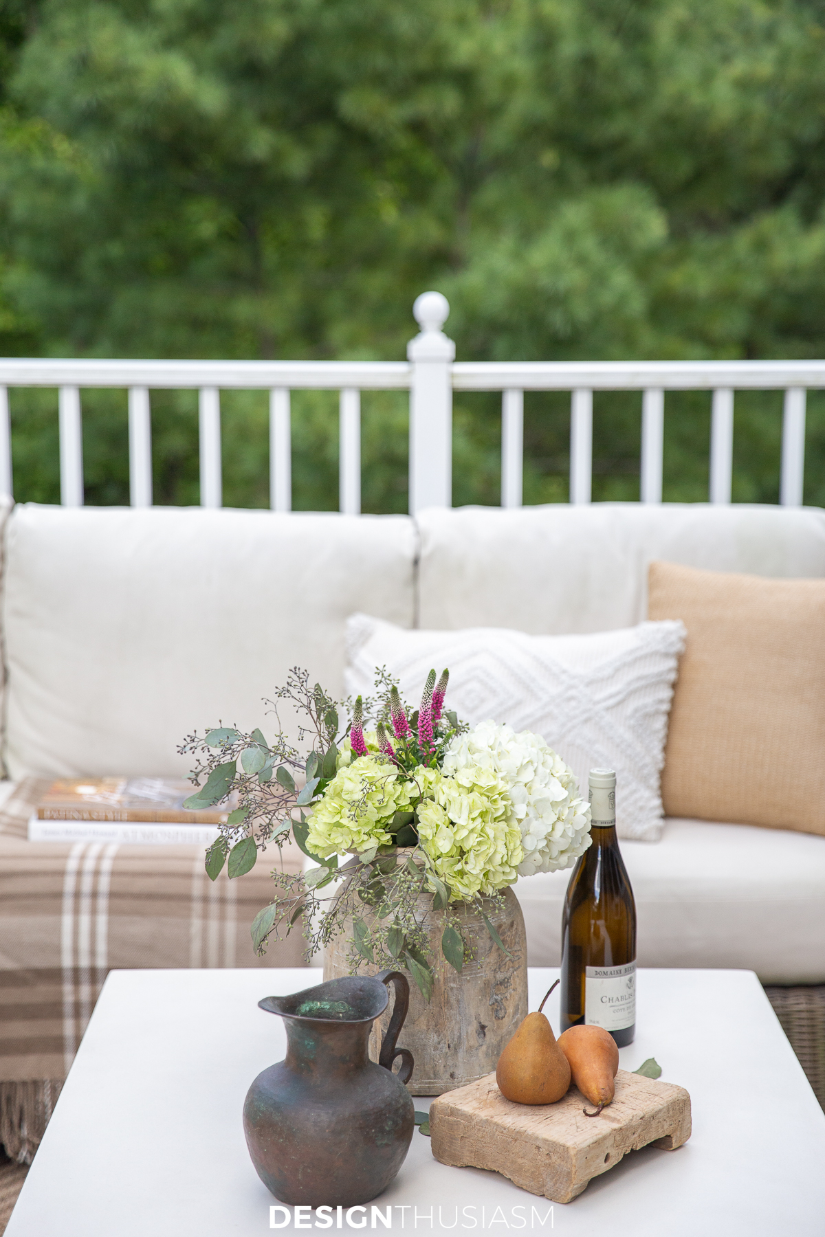 small patio decor