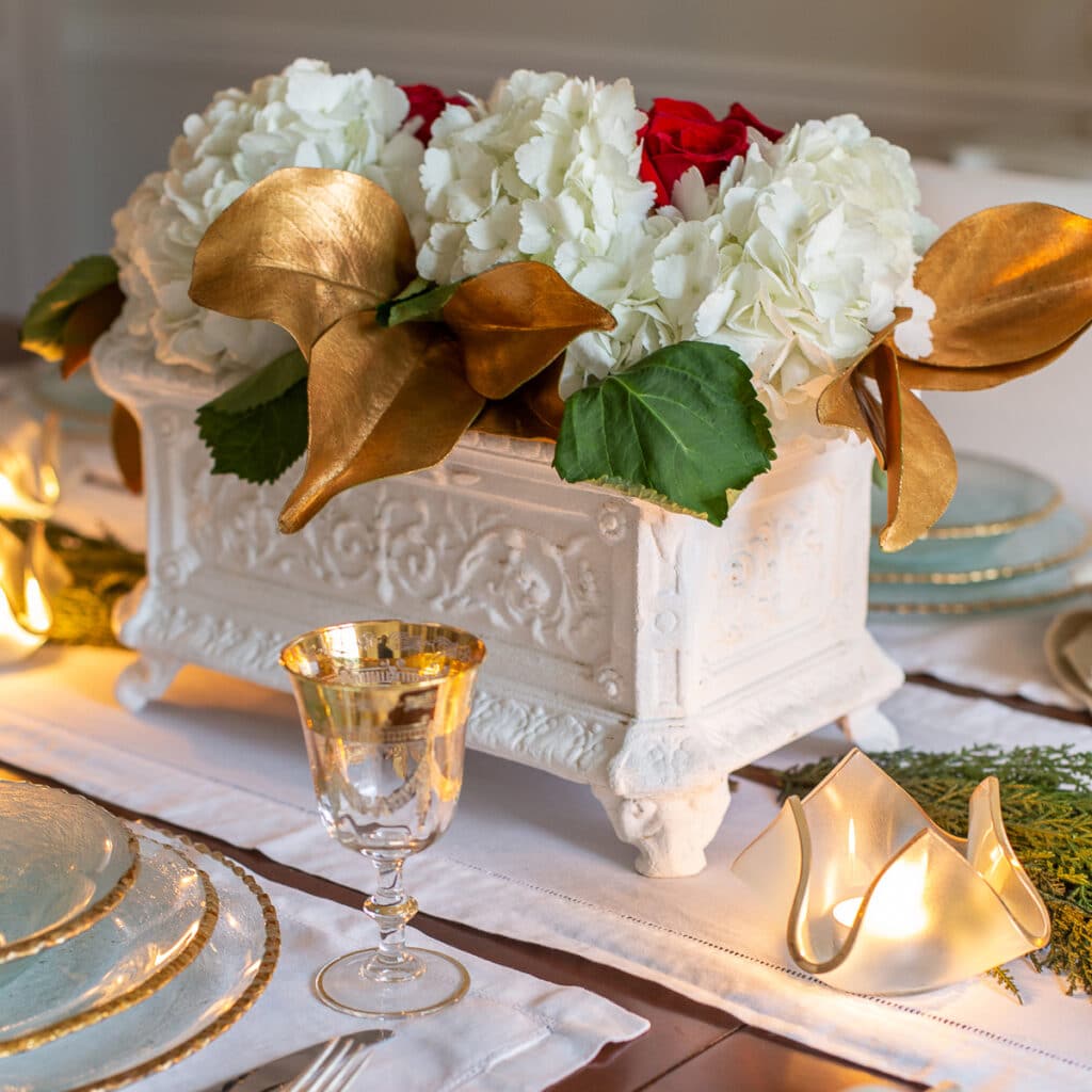 Christmas shopping guide tabletop