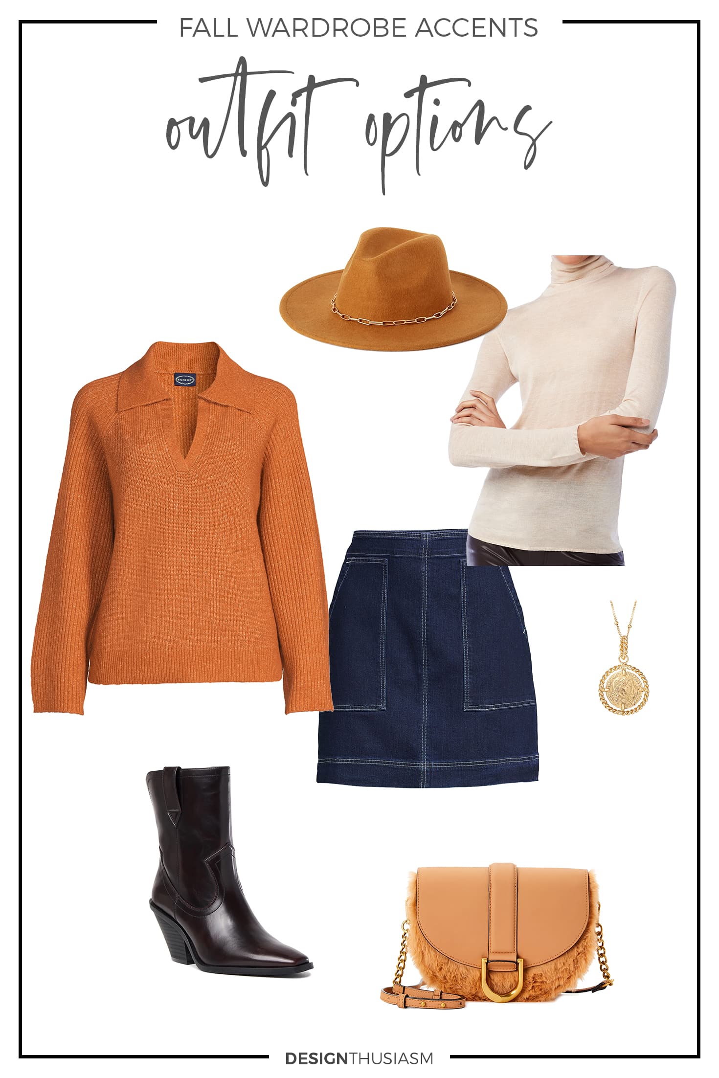 pumpkin color Thanksgiving outfit