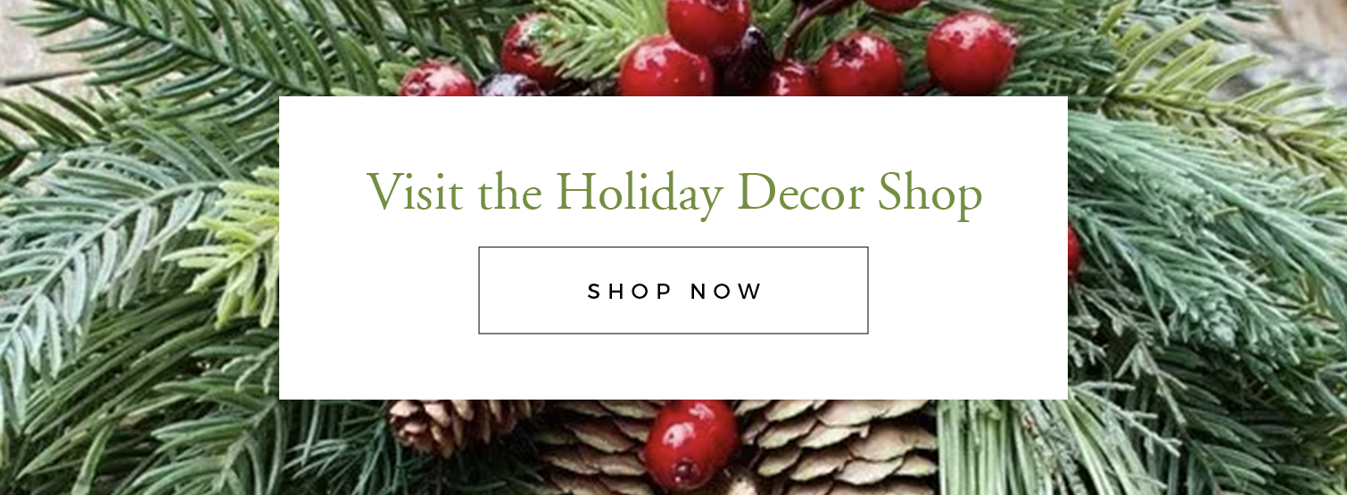the Holiday Decor Shop