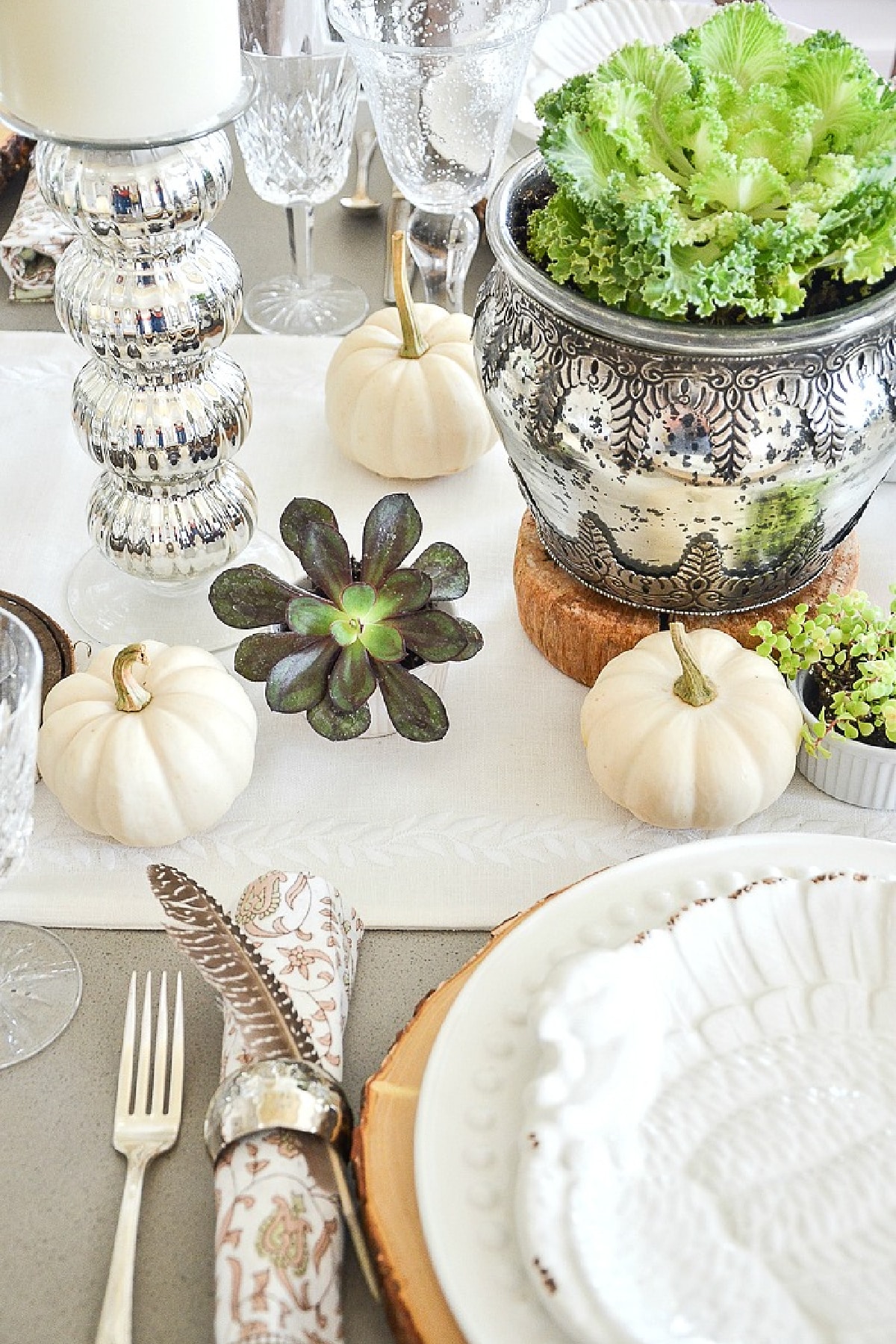 Thanksgiving table ideas- StoneGable