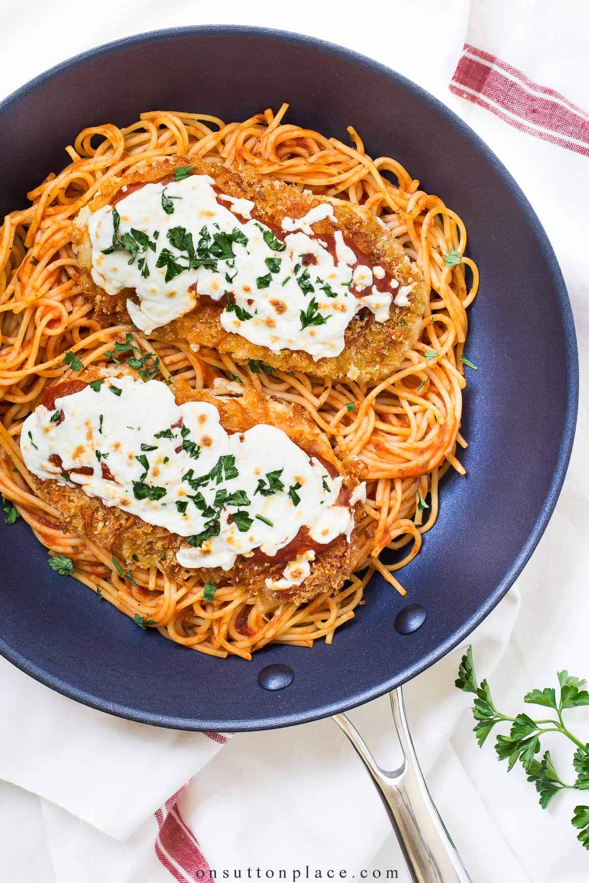 chicken parmesan recipe for two