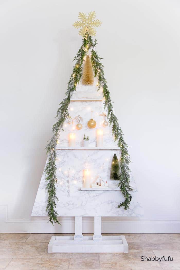 Shabbyfufu - A Scandinavian Style Christmas Tree