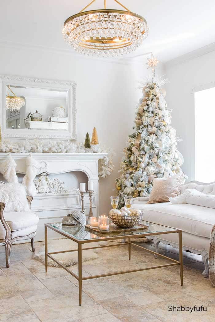 Shabbyfufu-Elevated Elegance Holiday Home Tour