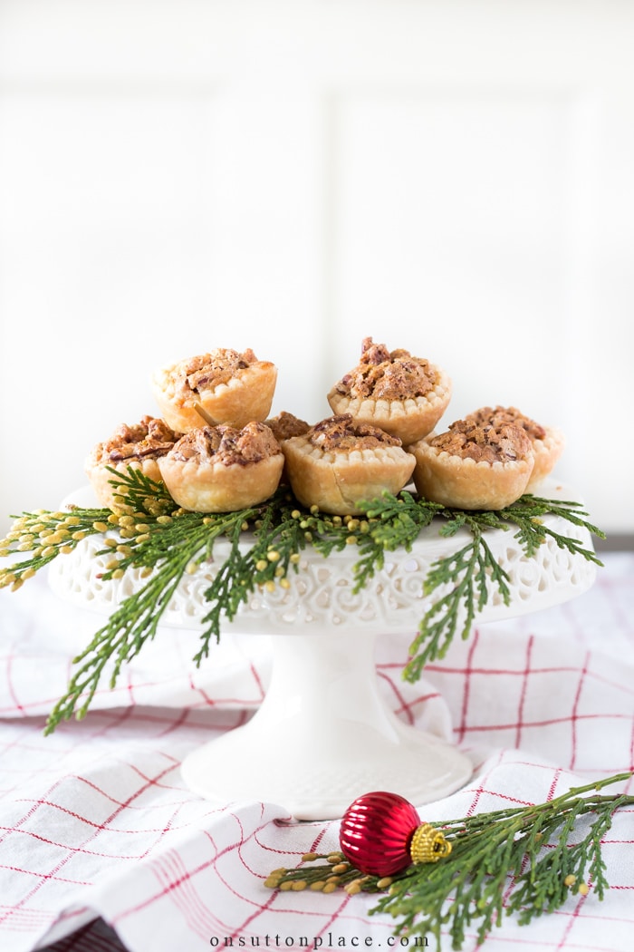 pecan tassies recipe on sutton place