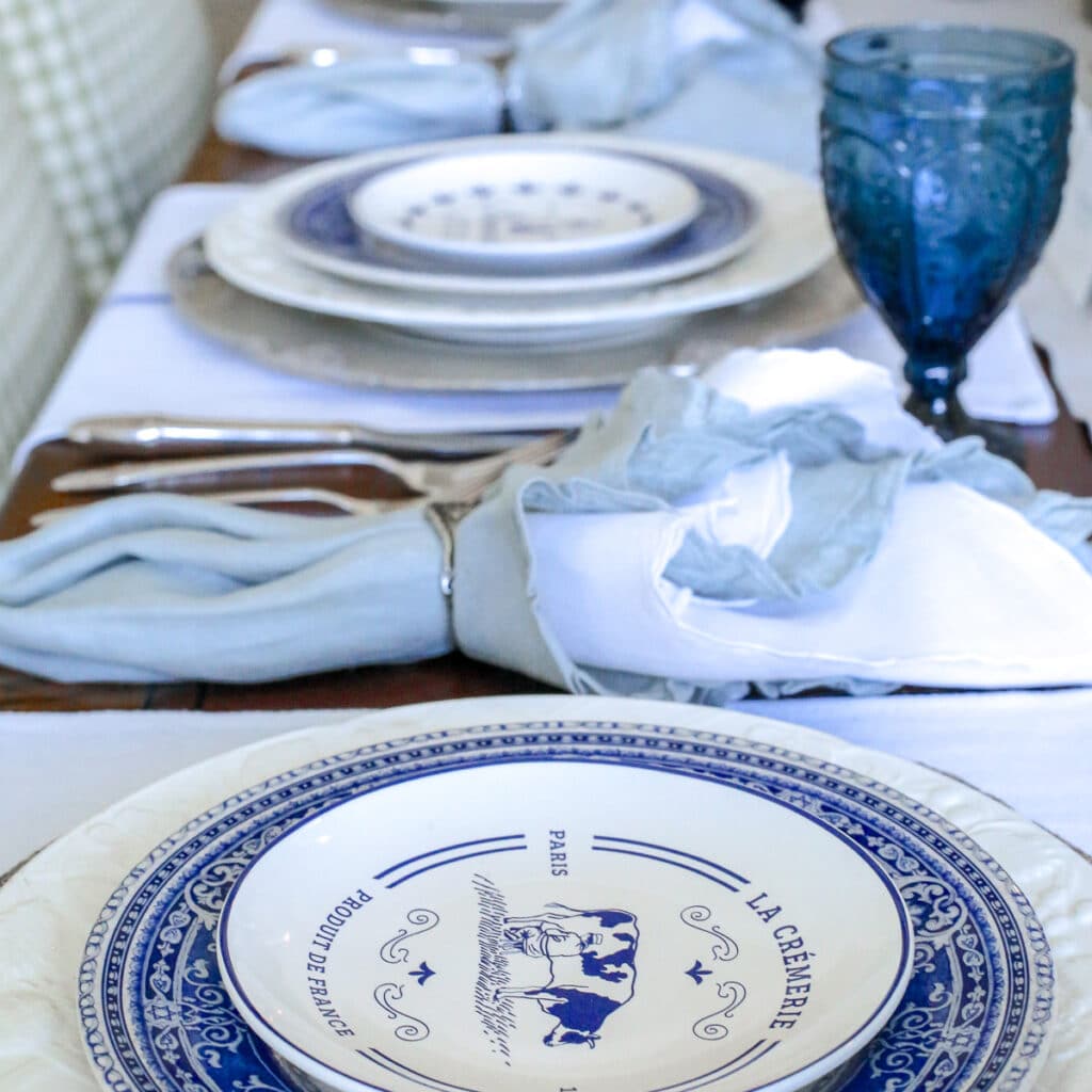 spring decor shop tabletop