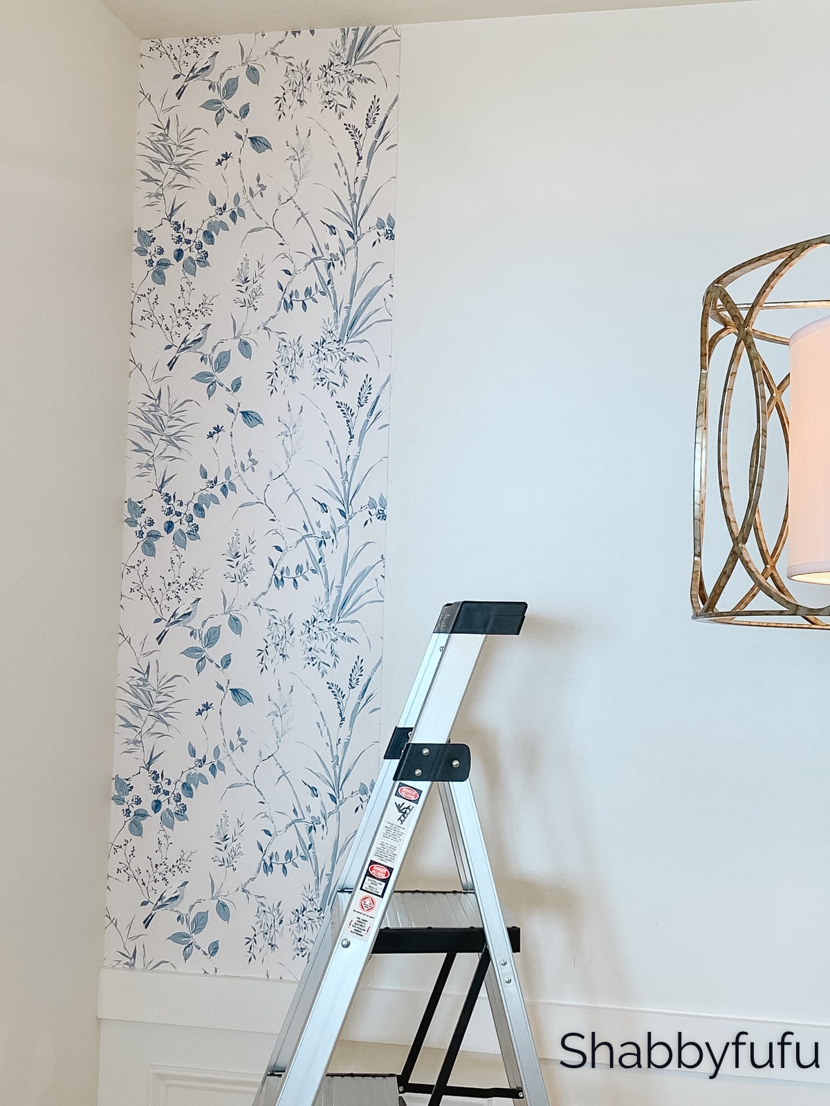 How To Hang Wallpaper Like A Pro - Shabbyfufu