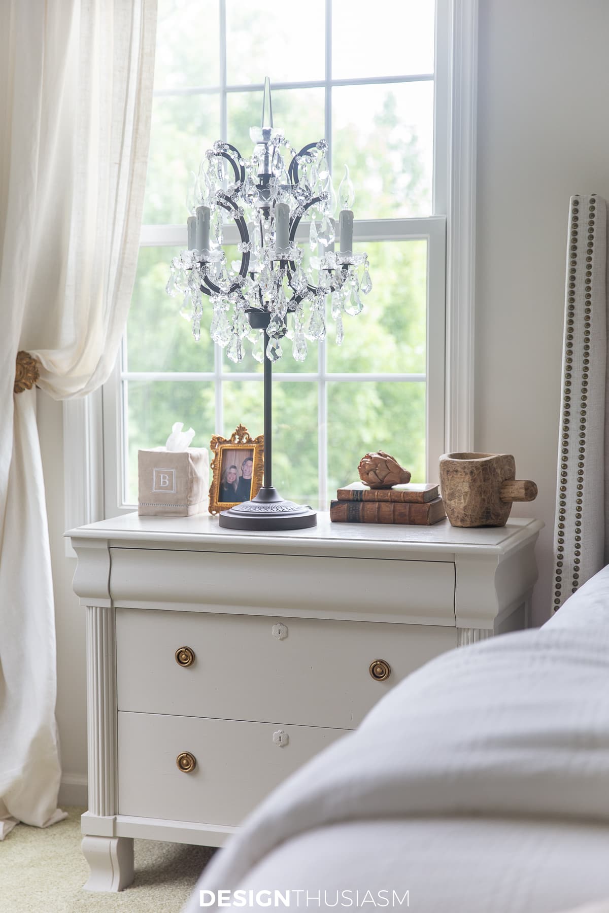 Modern painted French style chest