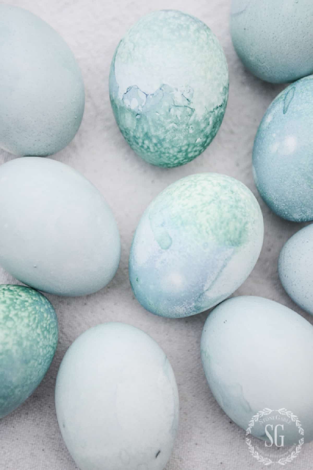 4-1 Blue Eggs- StoneGable