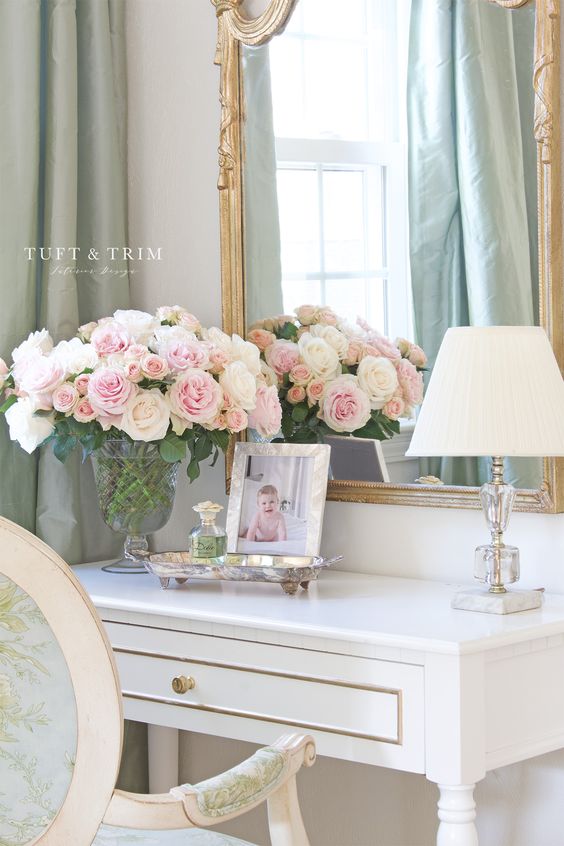 pastel spring decor form Tuft and Trim