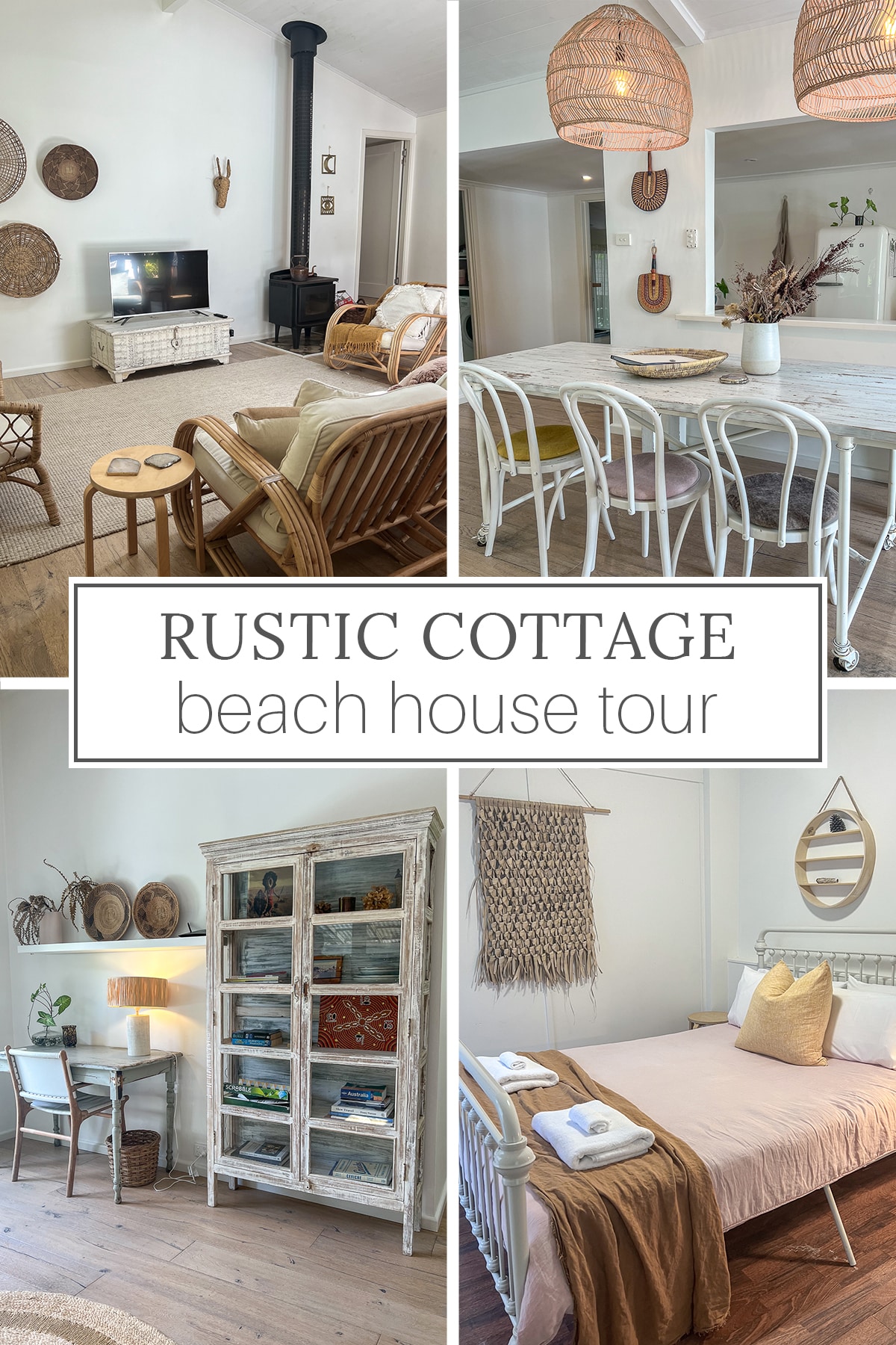 Rustic Cottage Beach House Tour