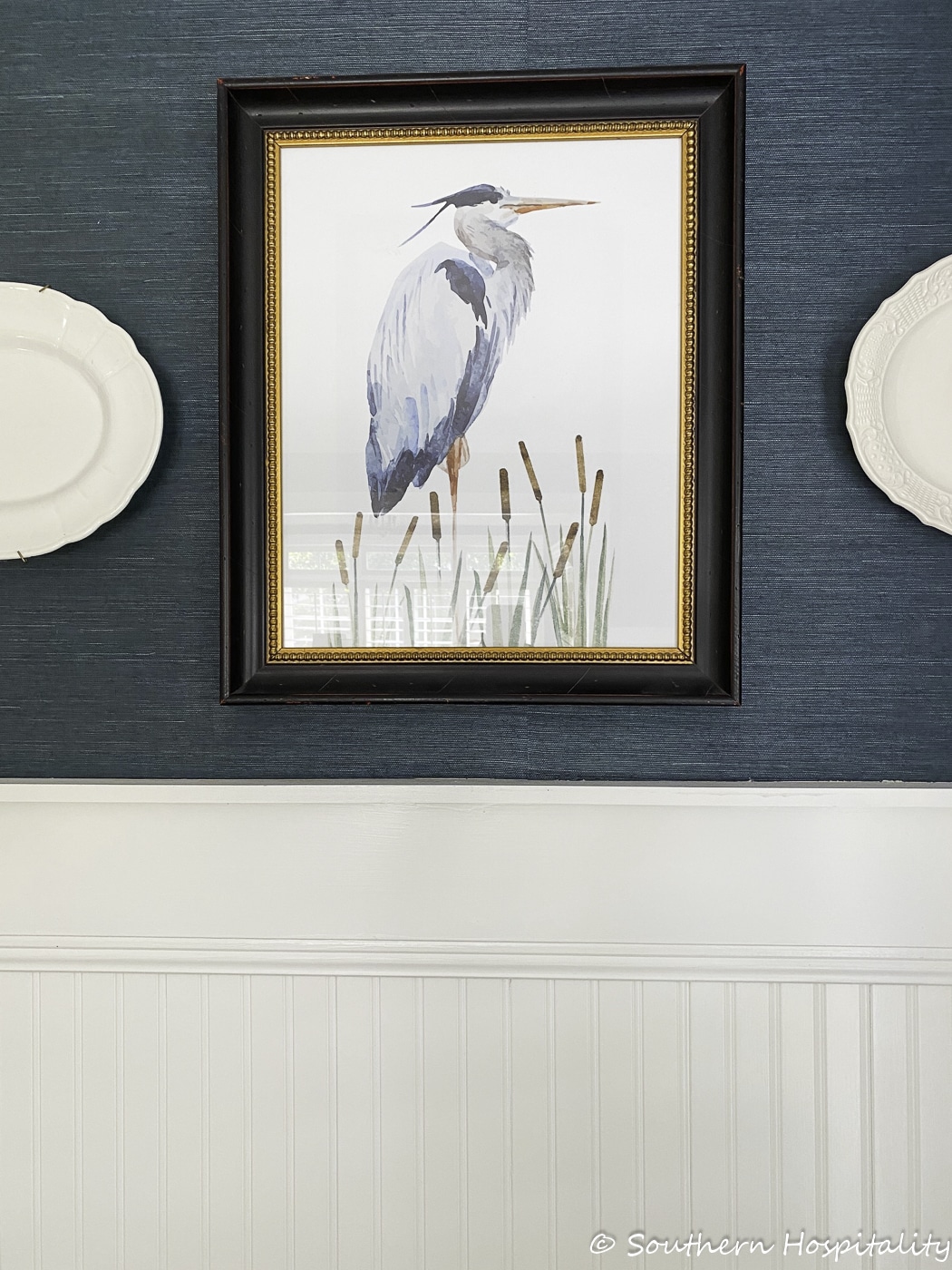 Choosing artwork heron prints