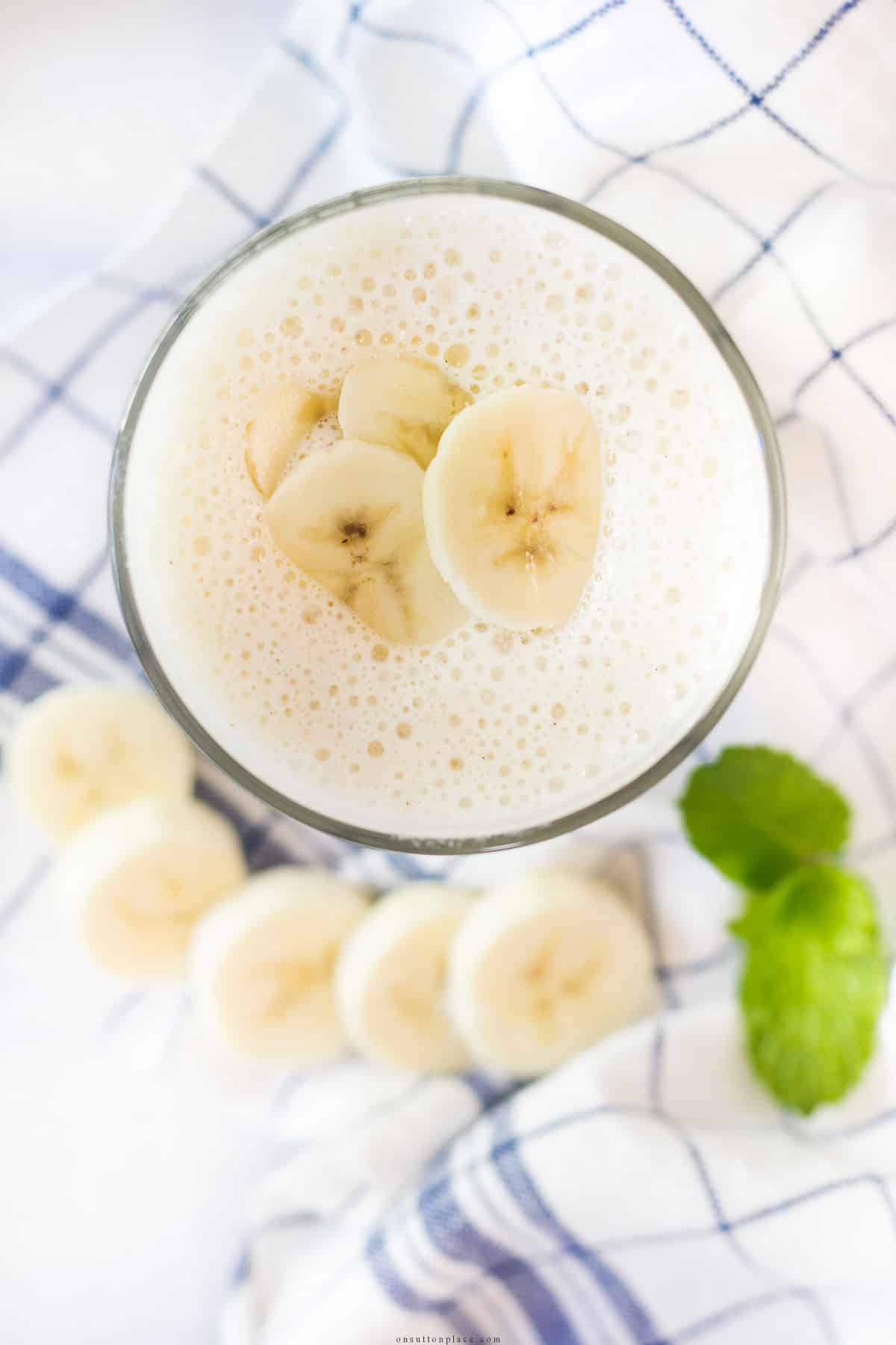 oatmeal banana smoothie