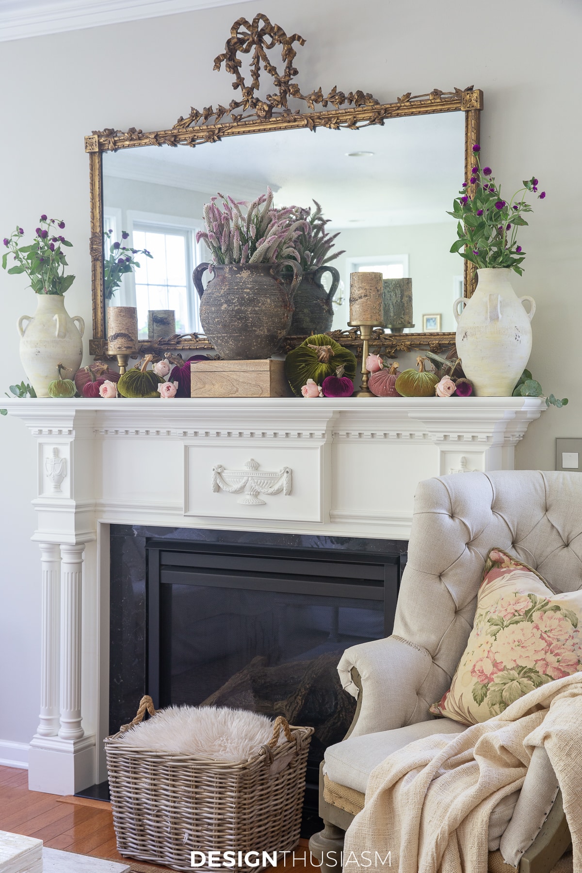 autumn mantel