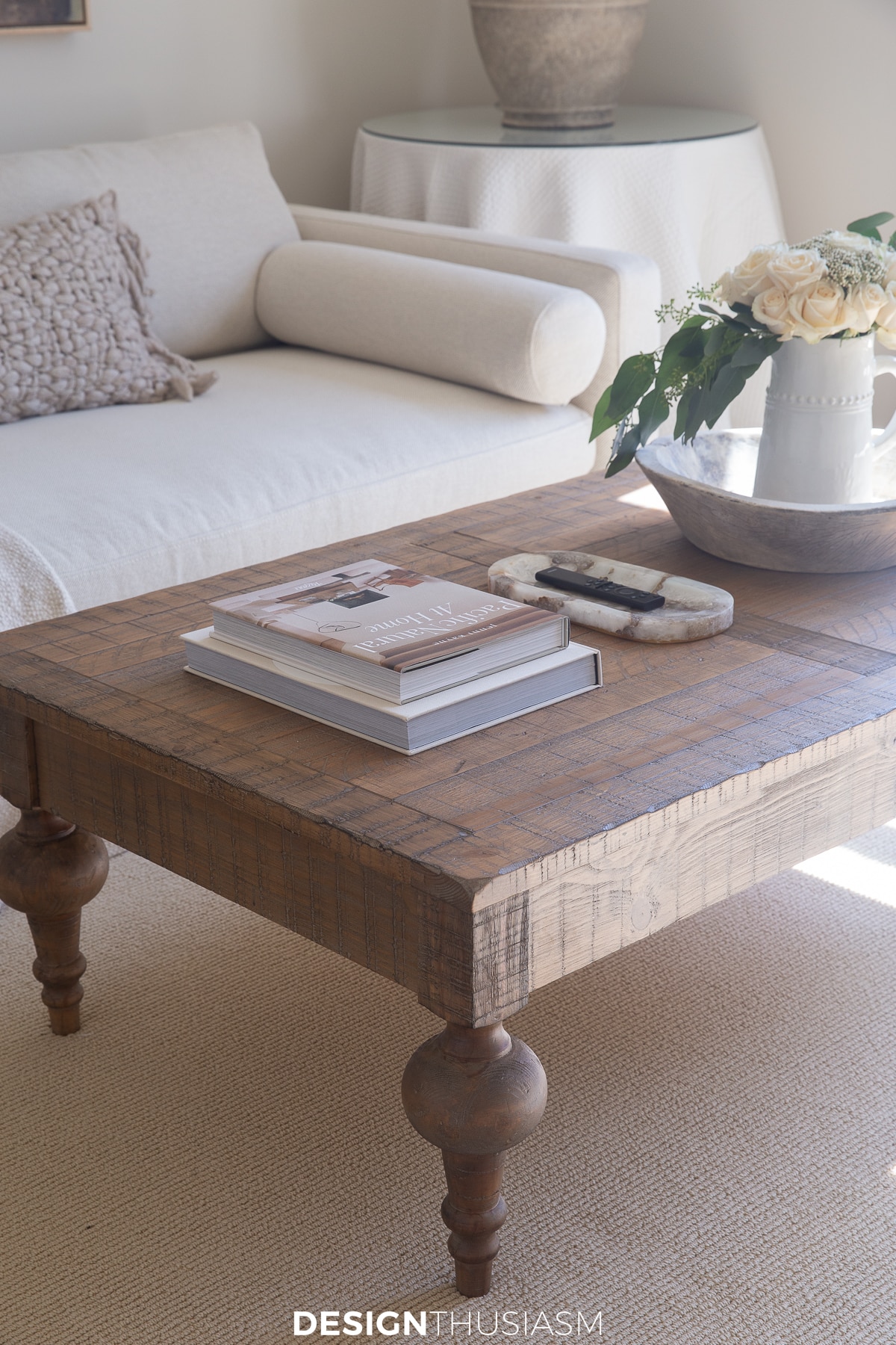 small sitting room coffee table