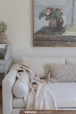 small sitting room sofa