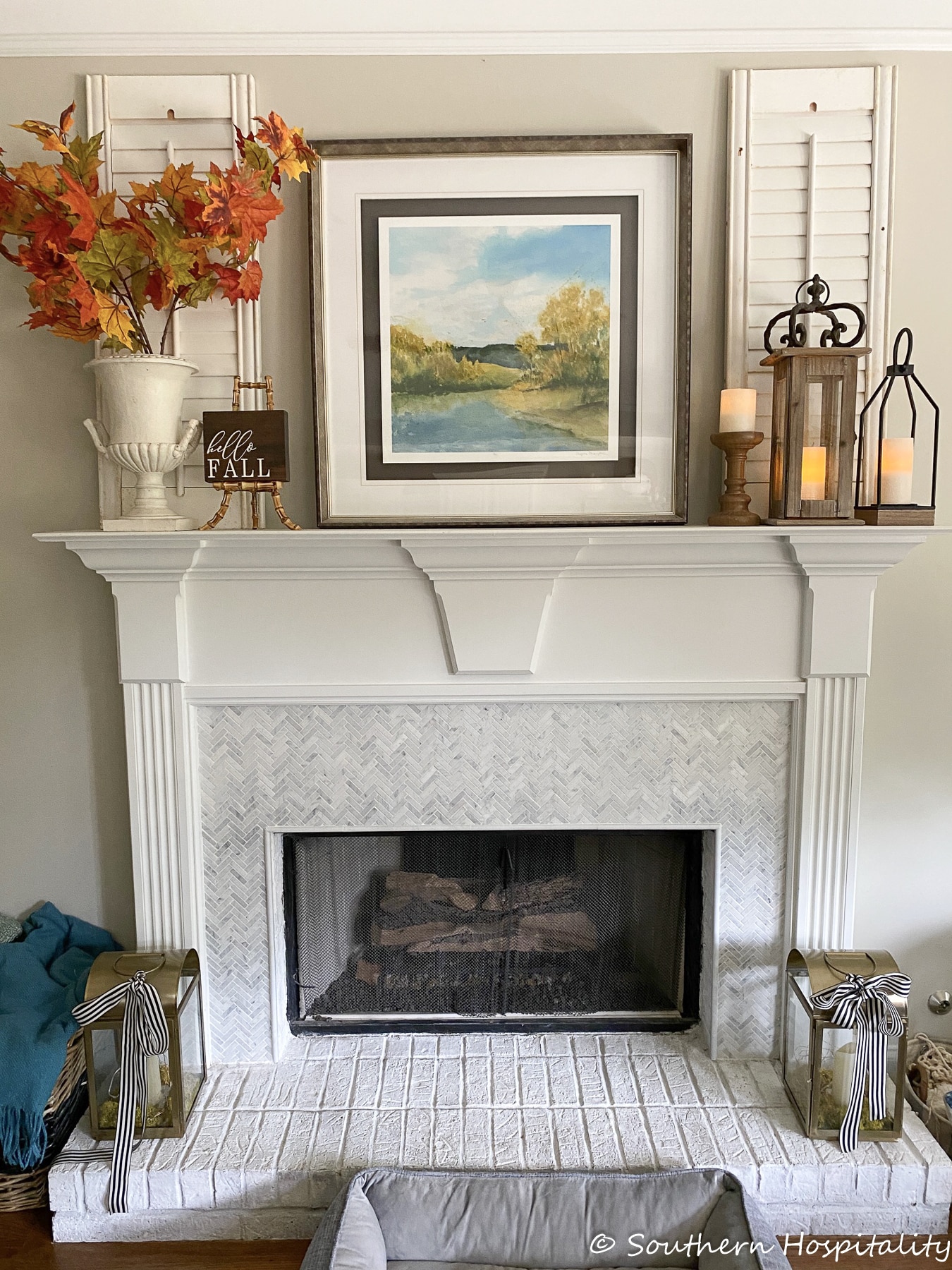 Fall Family Room & Kitchen Tour