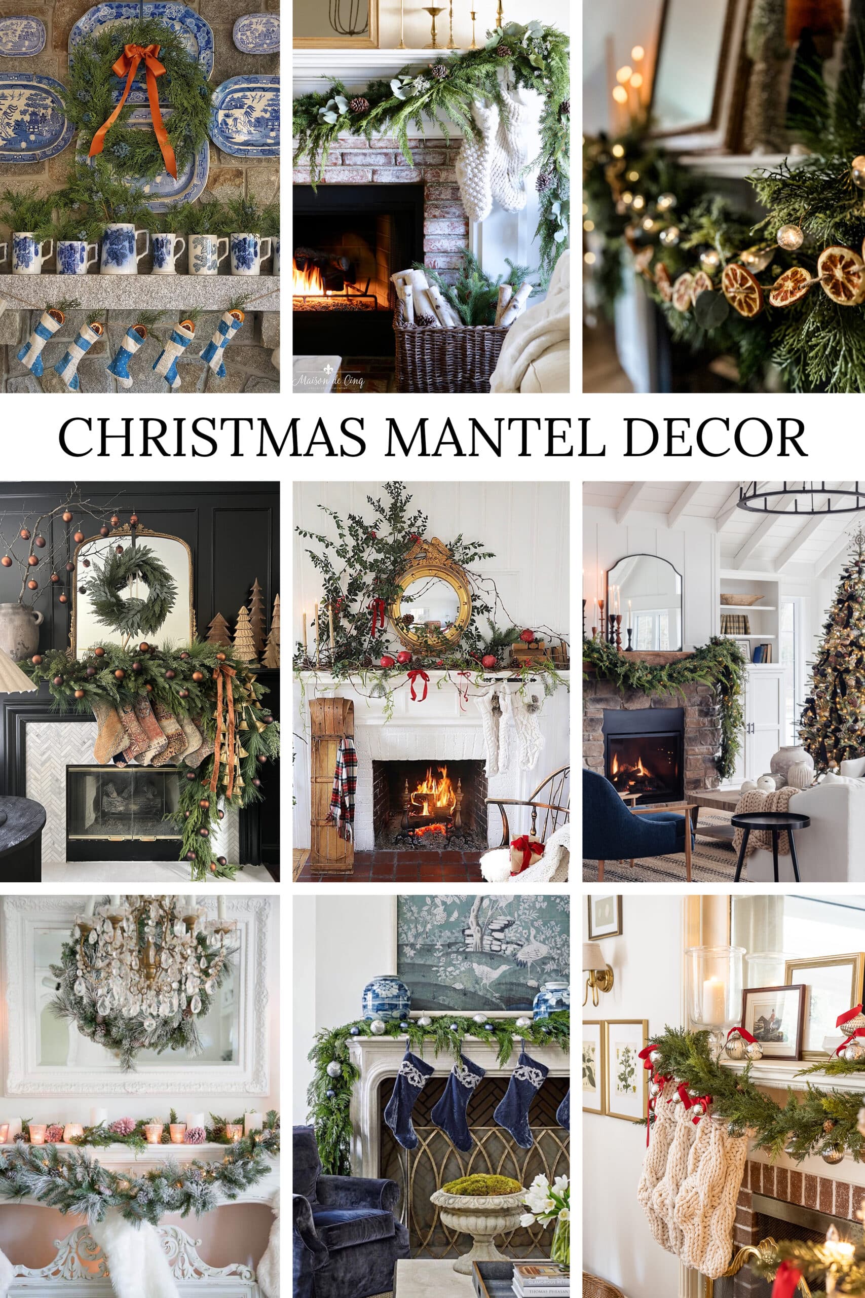 Christmas Mantel Decor