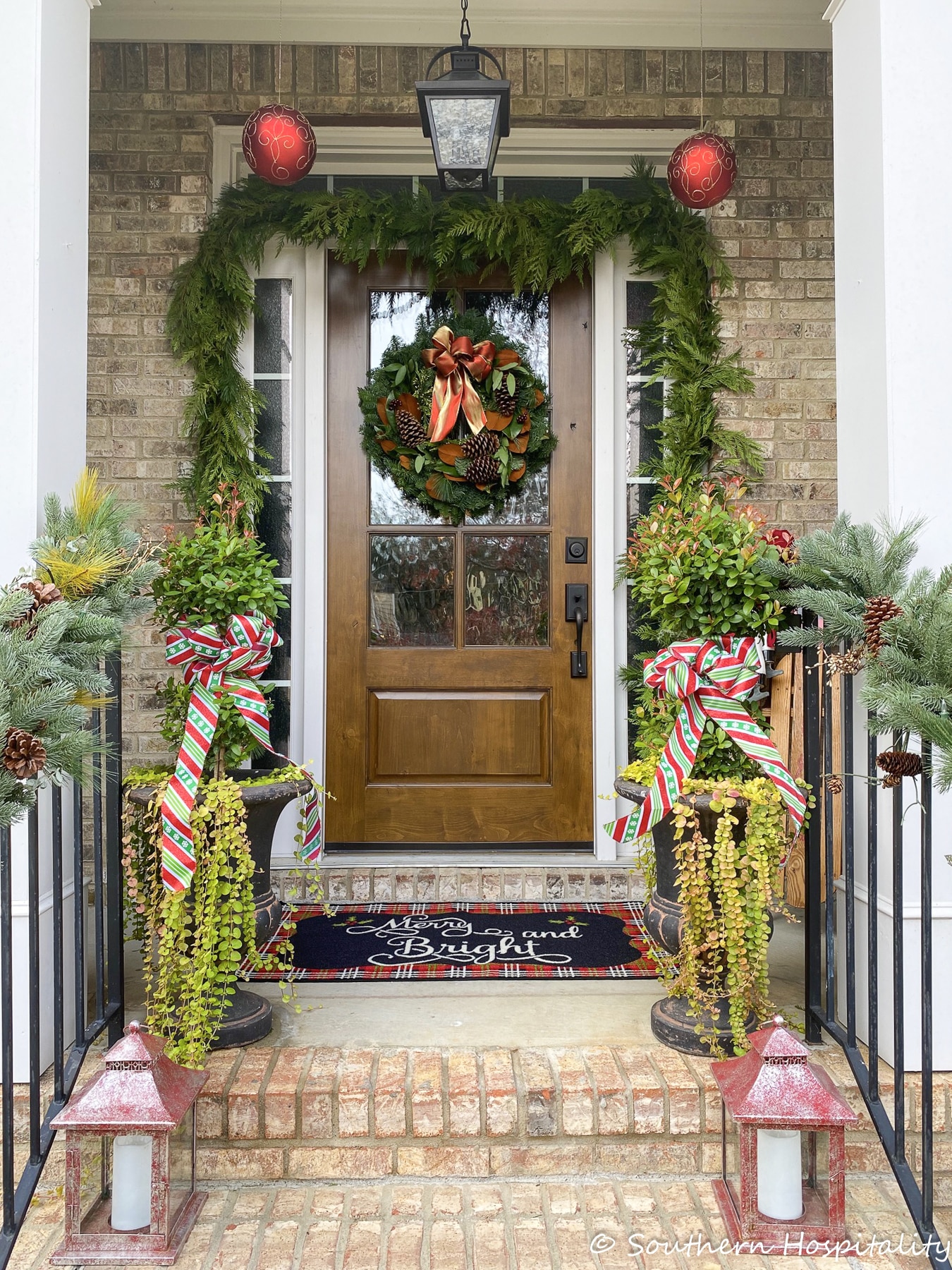 Front Porch Christmas Decor