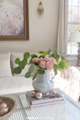 romantic french country christmas decor
