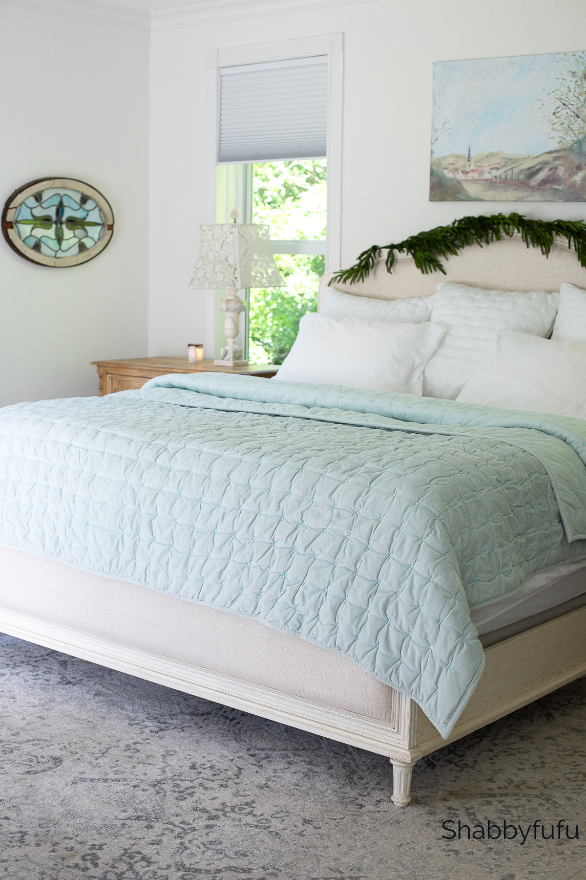 Shabbyfufu | French Inspired Christmas In The Bedroom