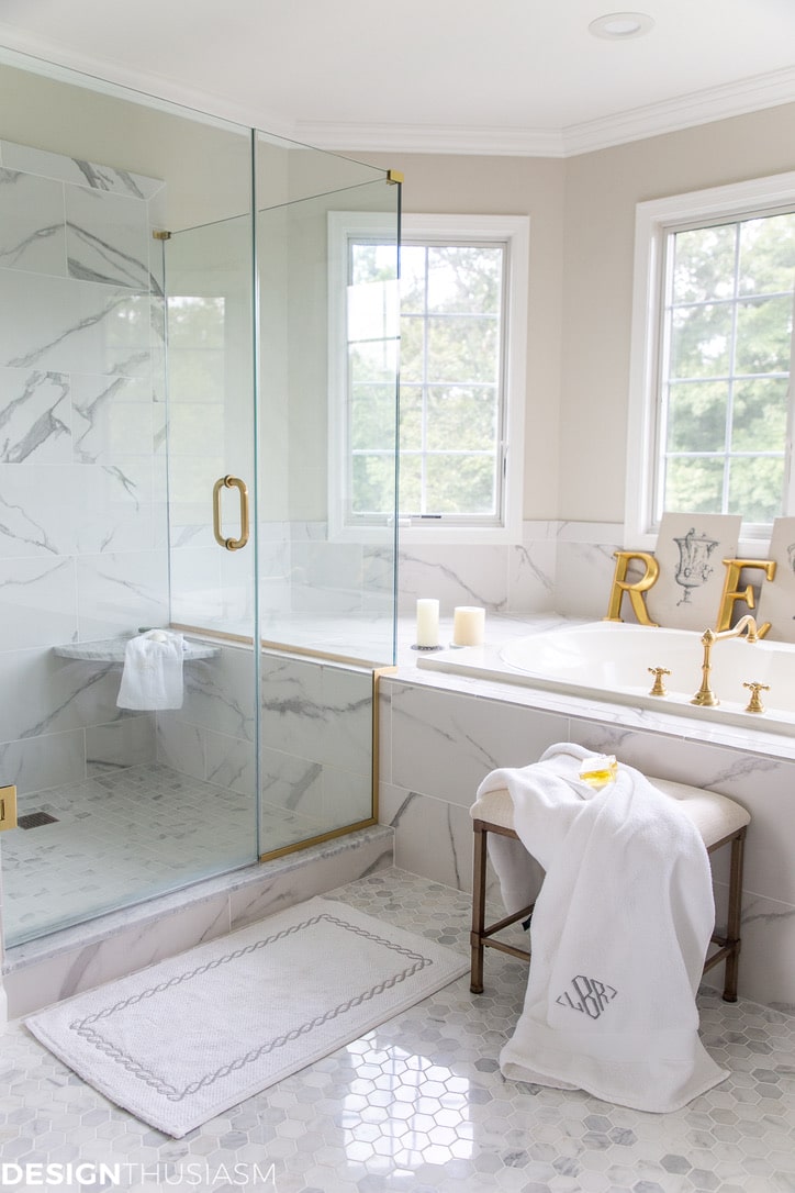 White Bathroom Tile Inspiration