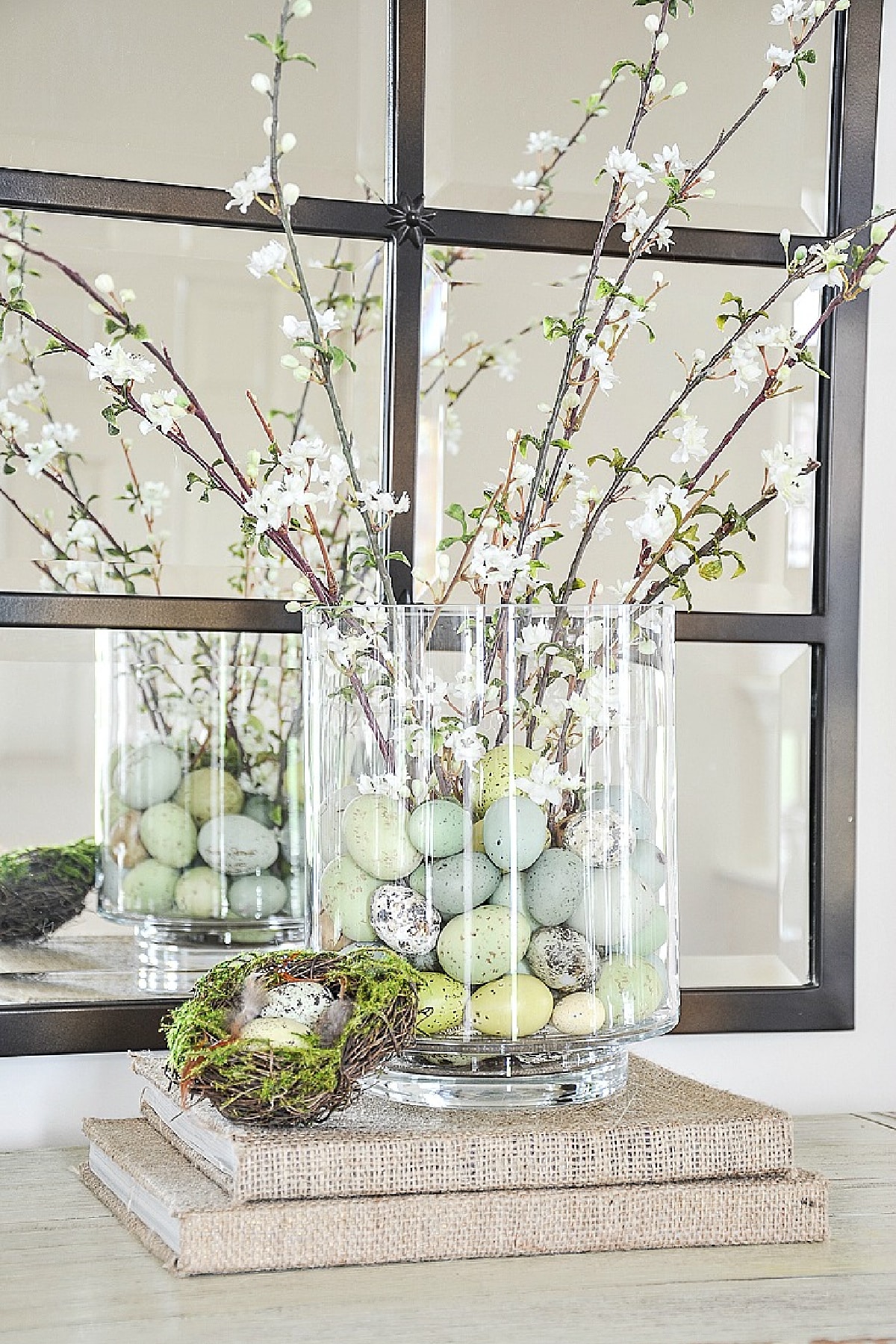Last Minute Easter Centerpiece- StoneGable