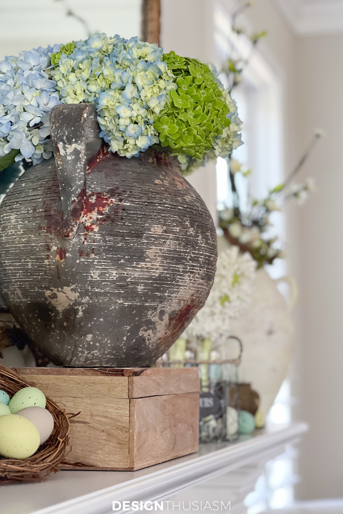 spring mantel side view