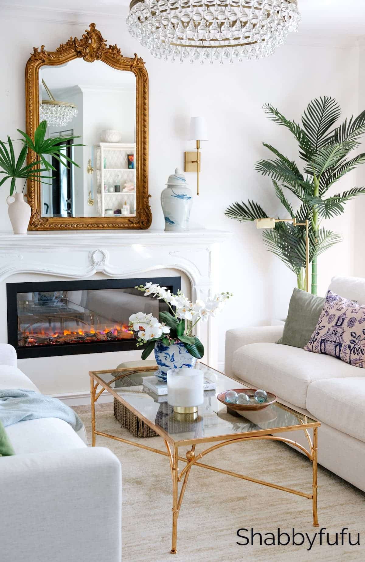 Shabbyfufu | Relaxed Casual Elegance - Living Room Makeover Reveal