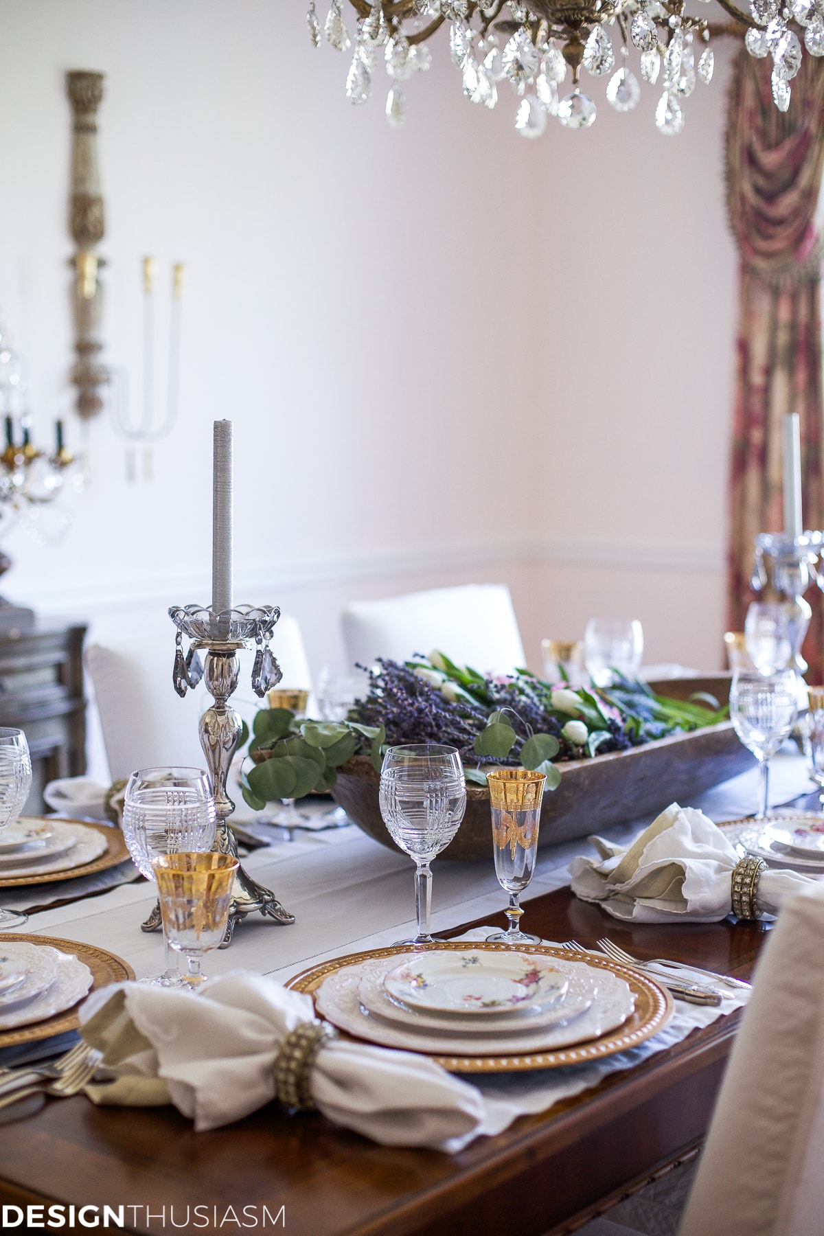 French country style table setting 07