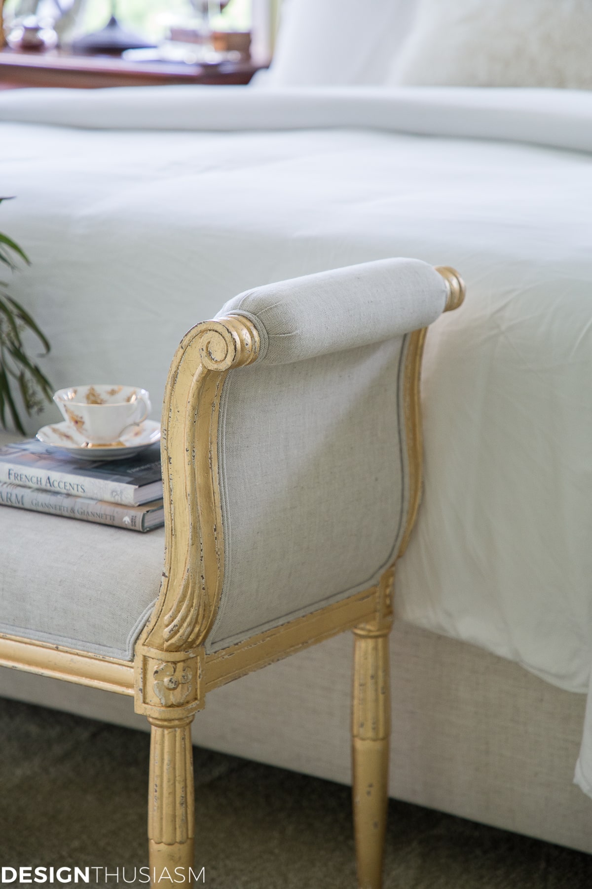 French style benches & ottomans
