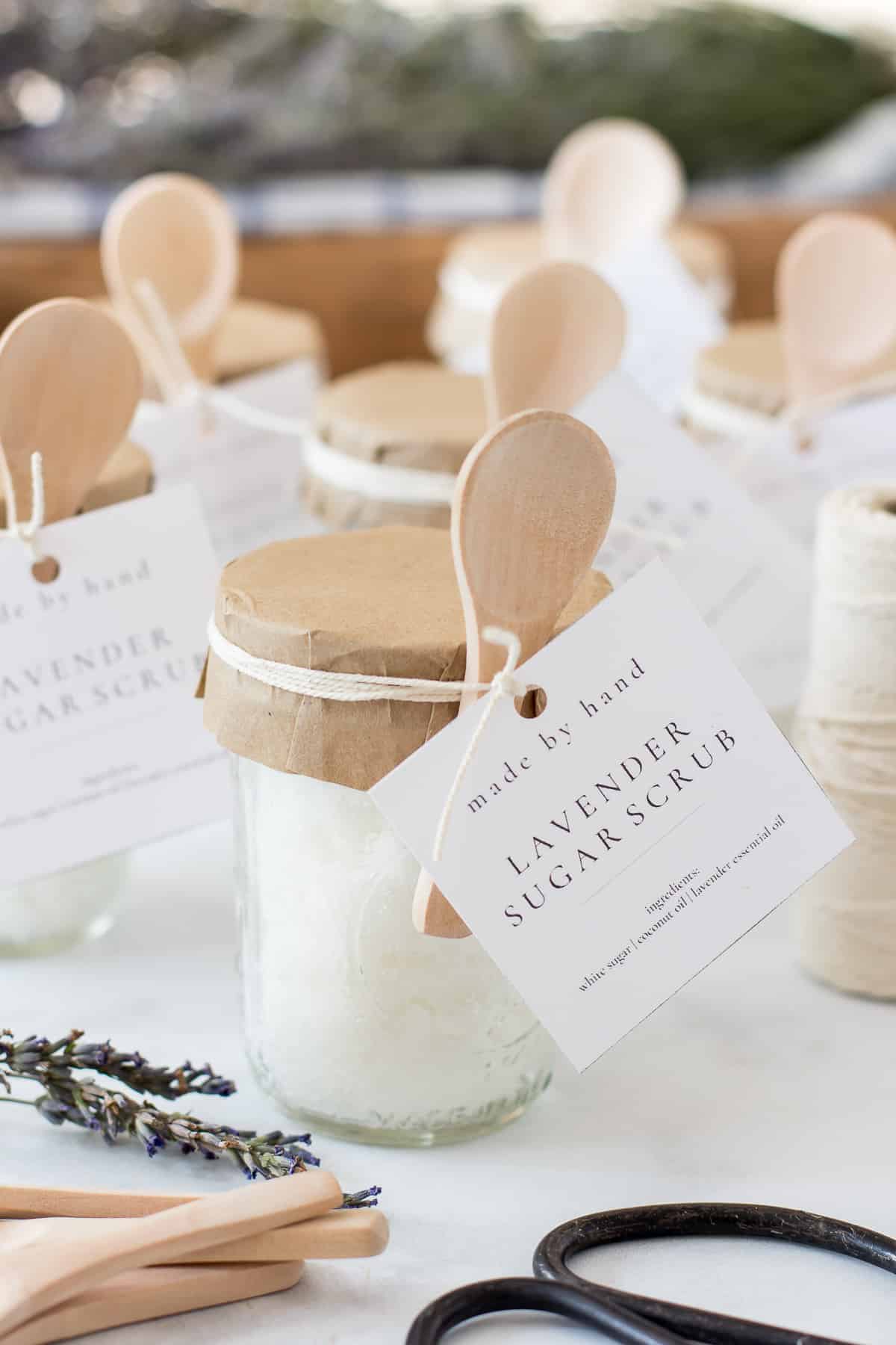 lavender sugar scrub recipe