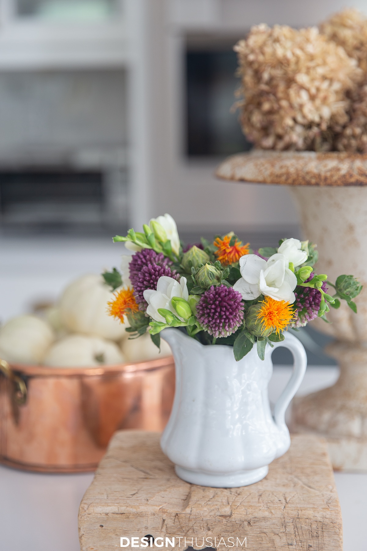 Vintage fall decor
