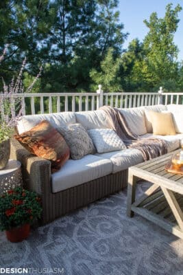 fall patio