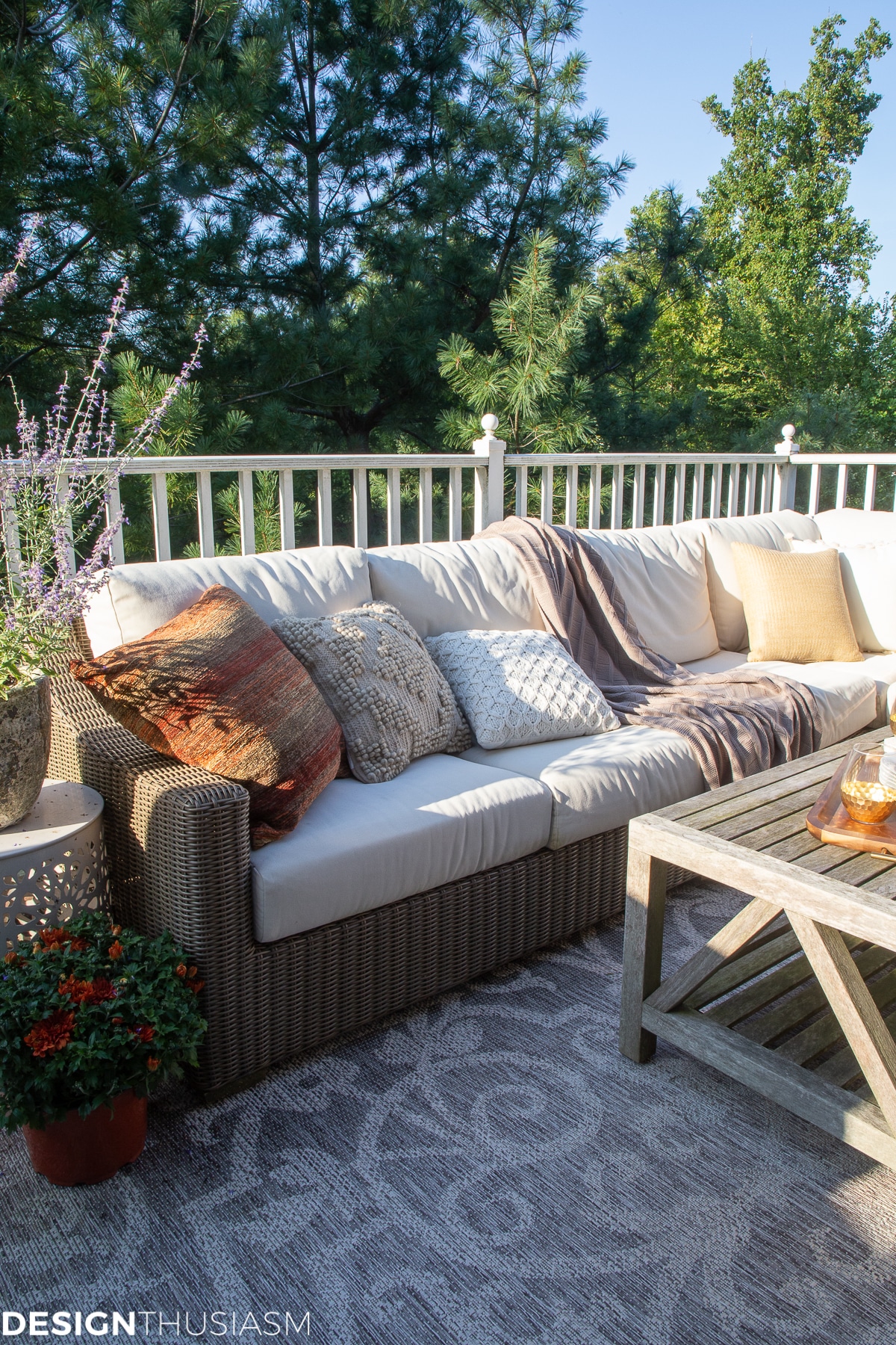 fall patio