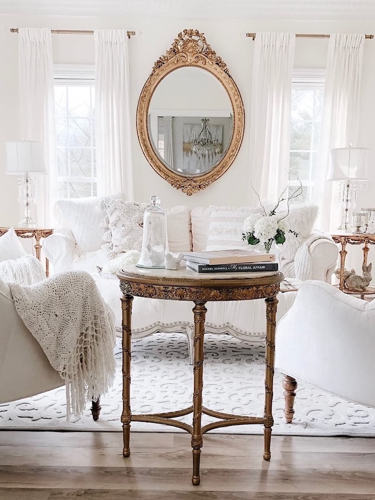 Shabbyfufu | Elegant French Flair In Cream - Home Tour