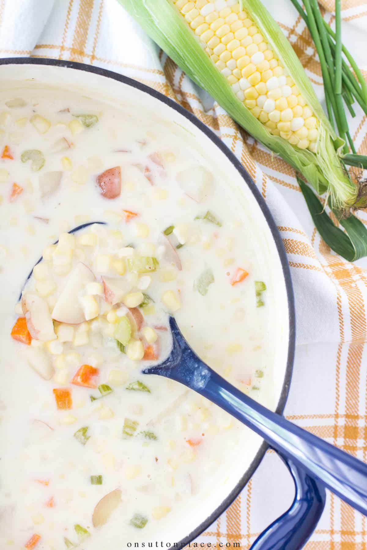 corn chowder recipe hss