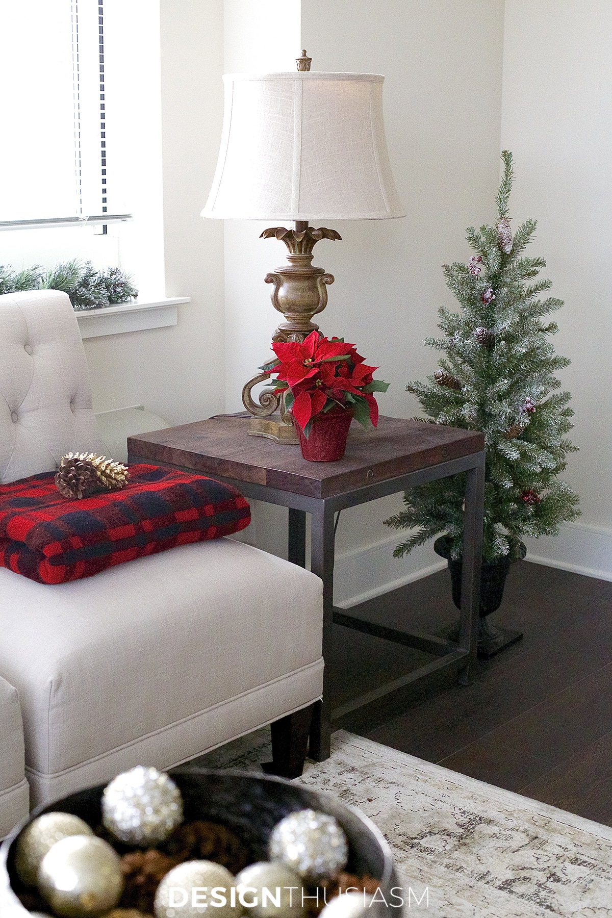 Christmas apartment decor