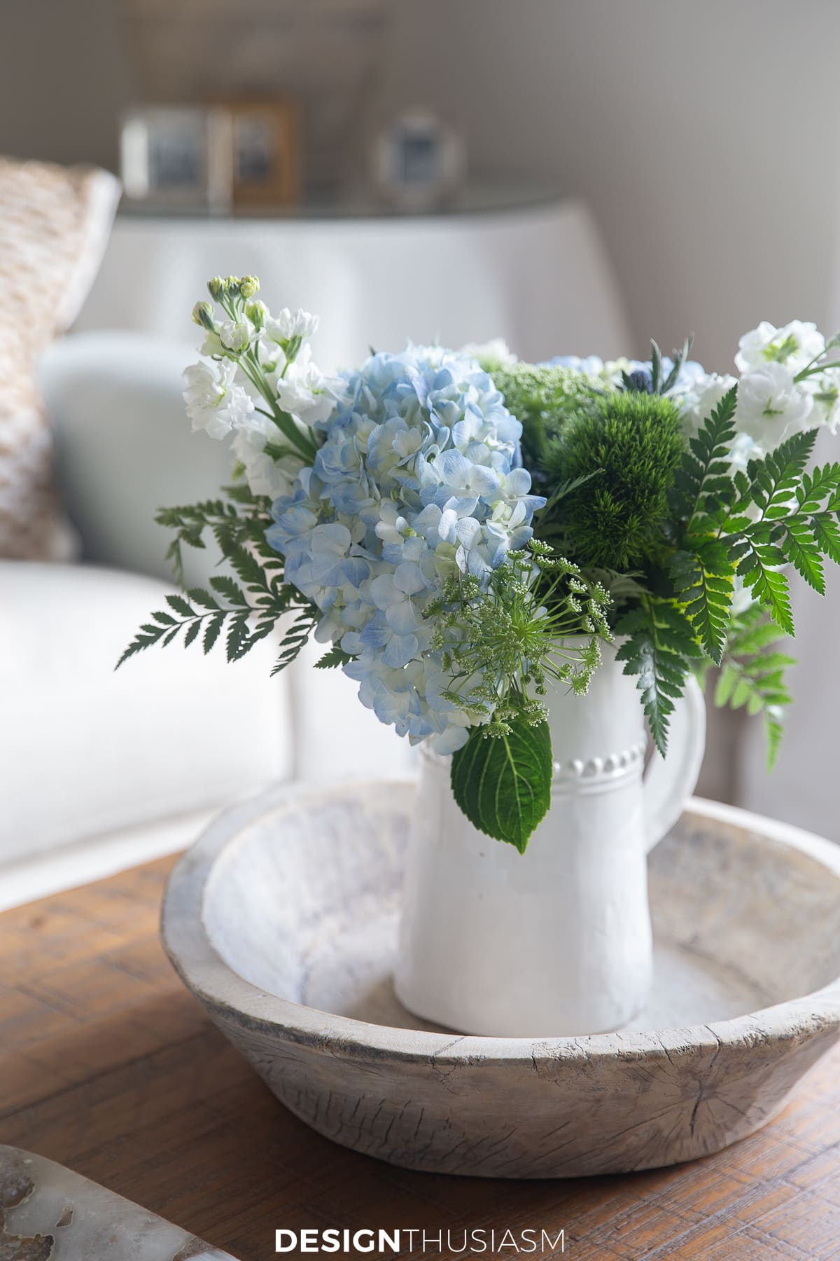 indoor she shed flower arrangement