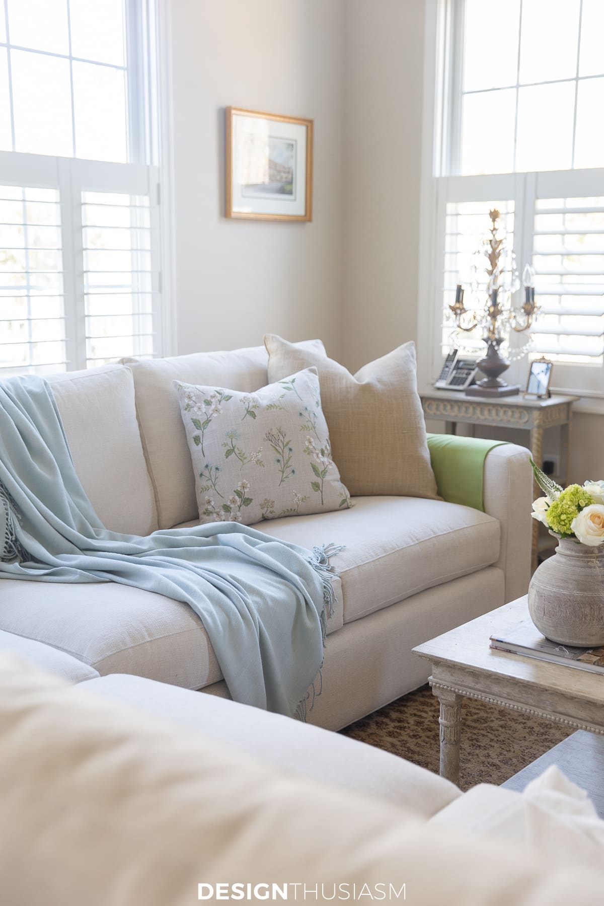 Using Soft Spring Color for a Tranquil Home