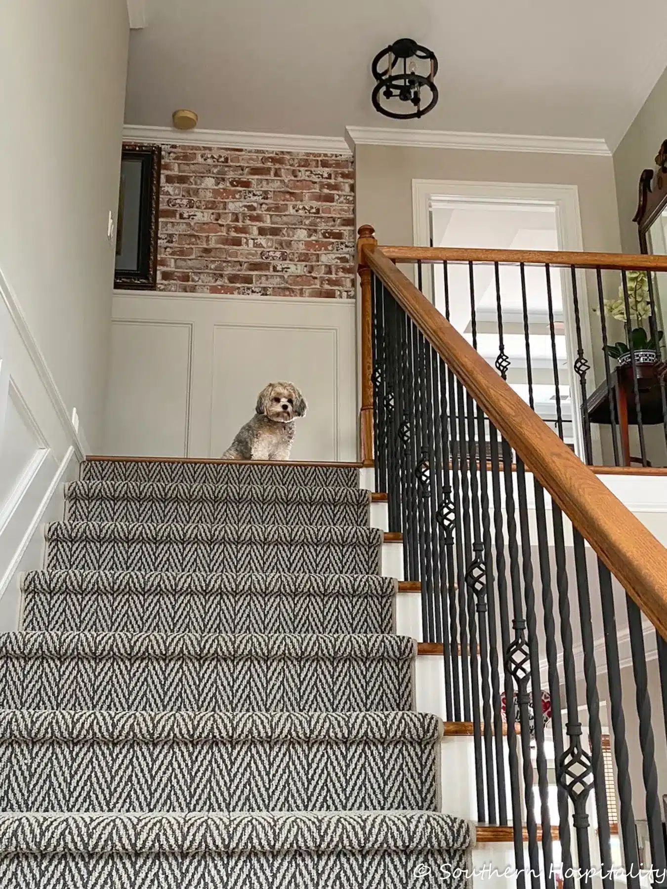 Adding Brick Wallpaper