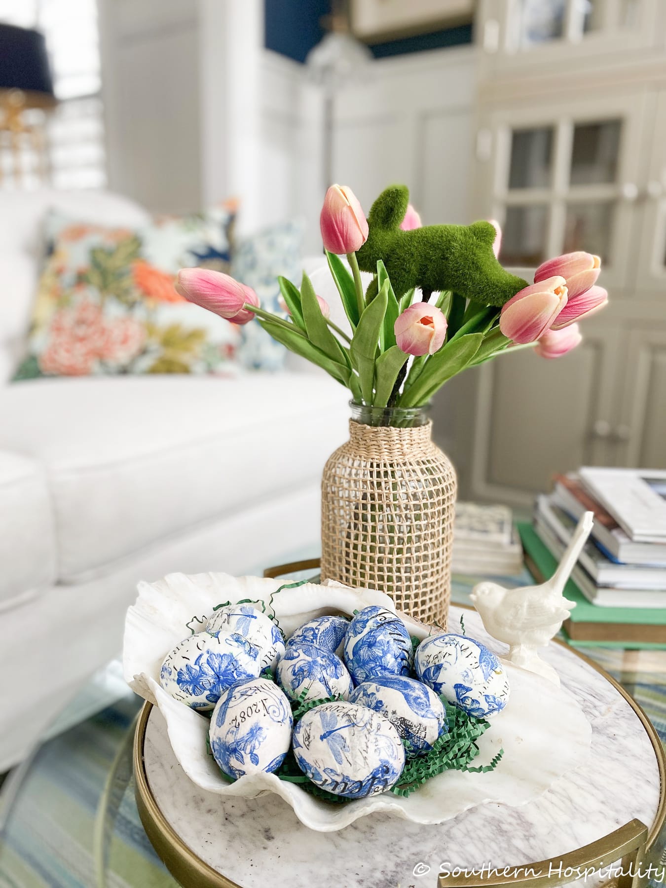 How to Decoupage Easter Eggs