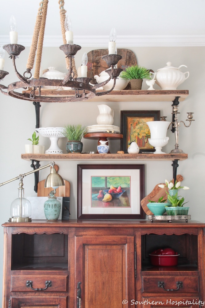 Spring Mantel & Kitchen ideas