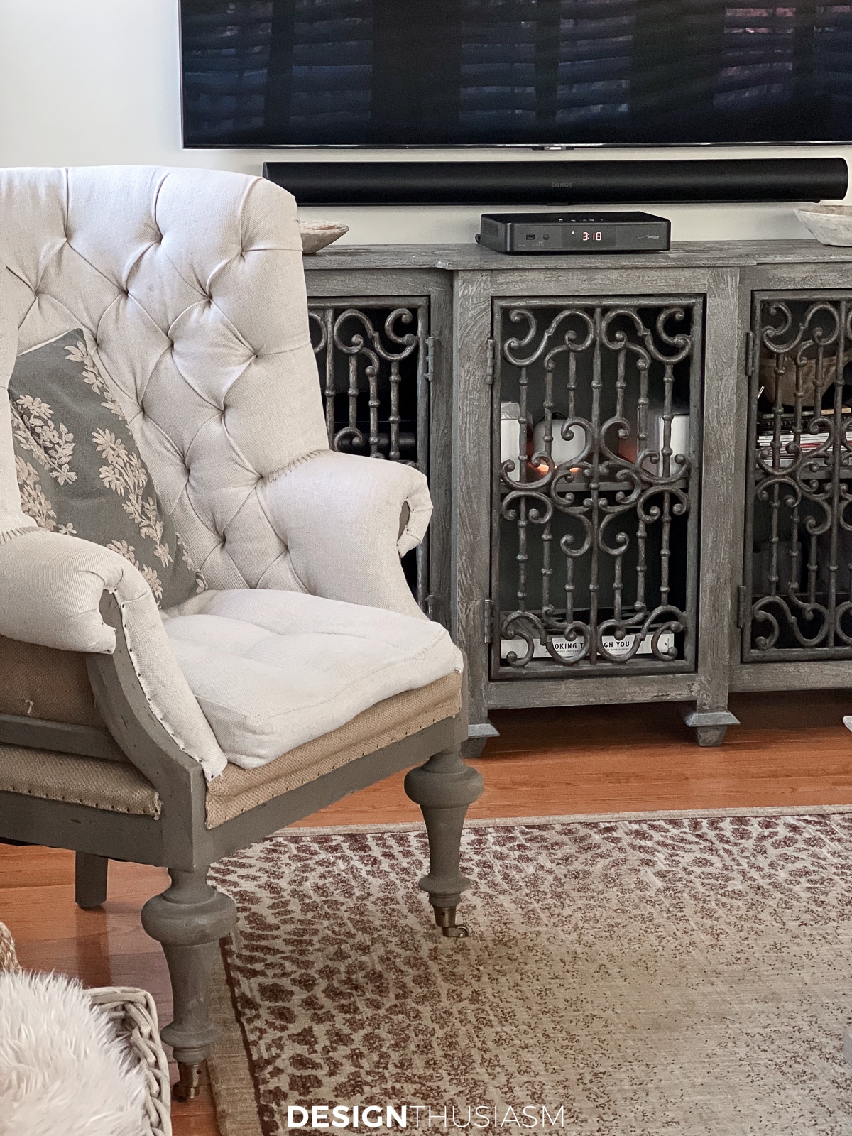 casually elegant family room