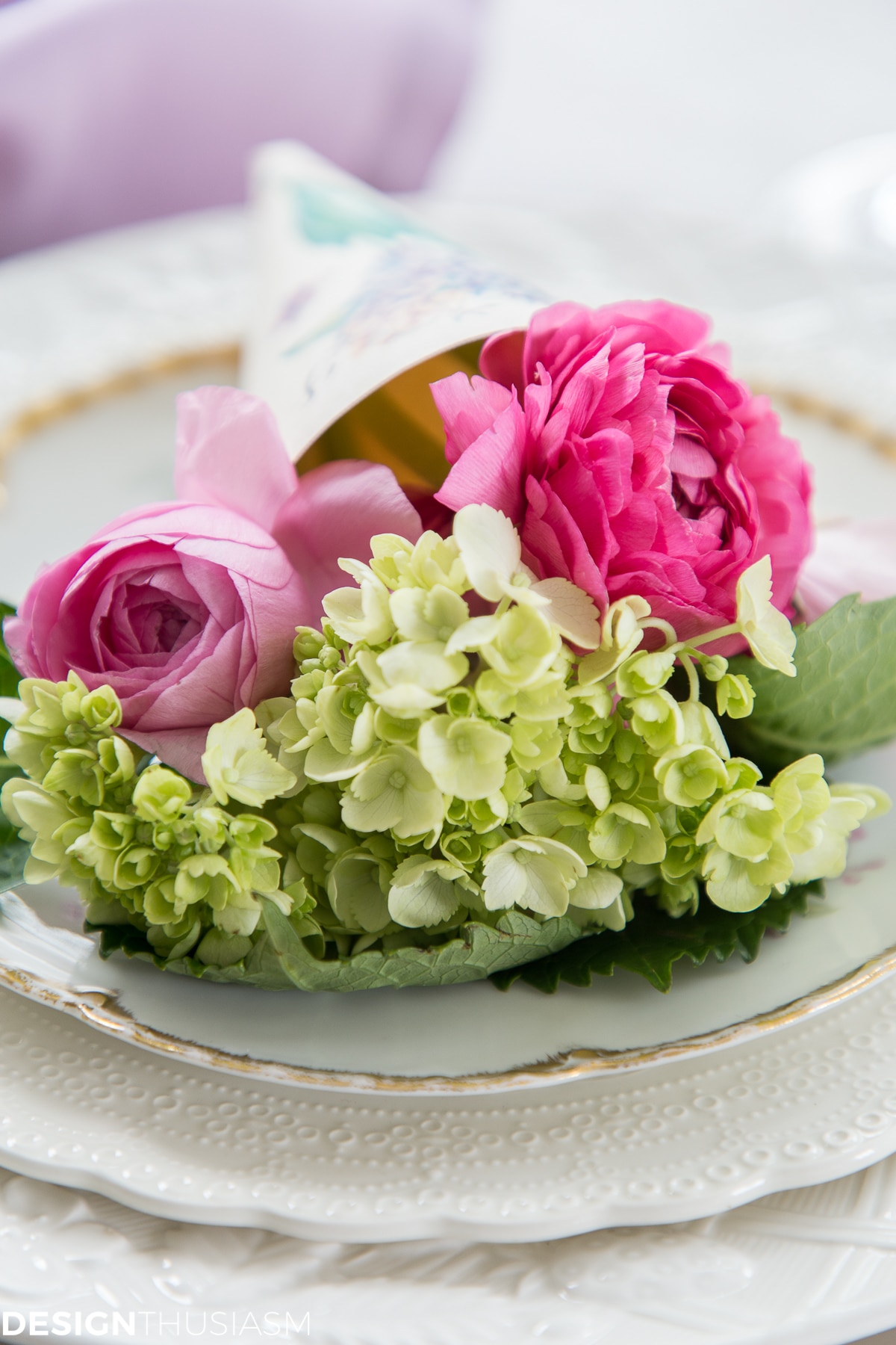 paper flower cone