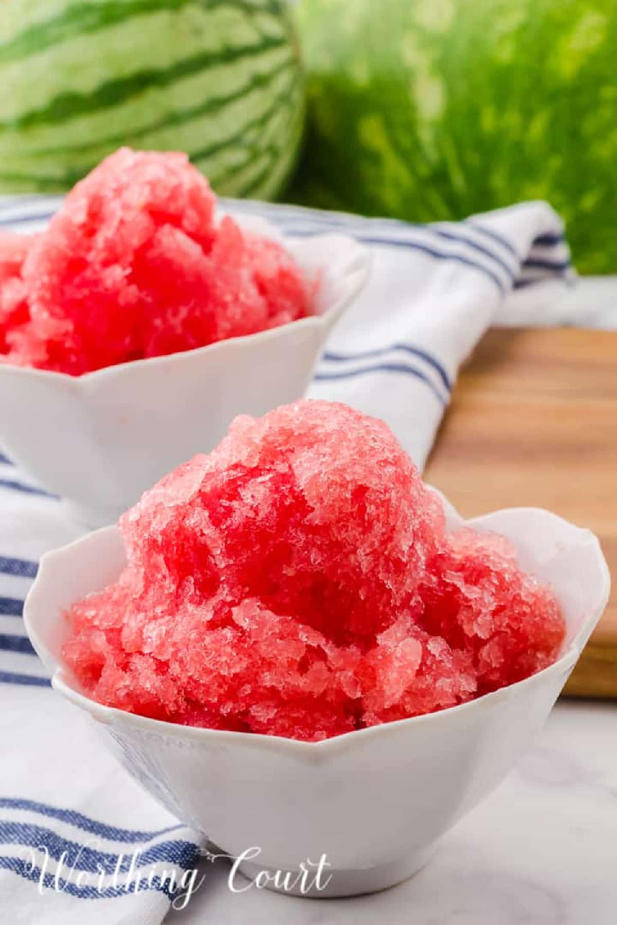 Refreshing Sugar-Free Watermelon Sorbet